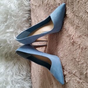 JustFab Baby Blue 4” Heels – Size 8, Elegant & Stylish